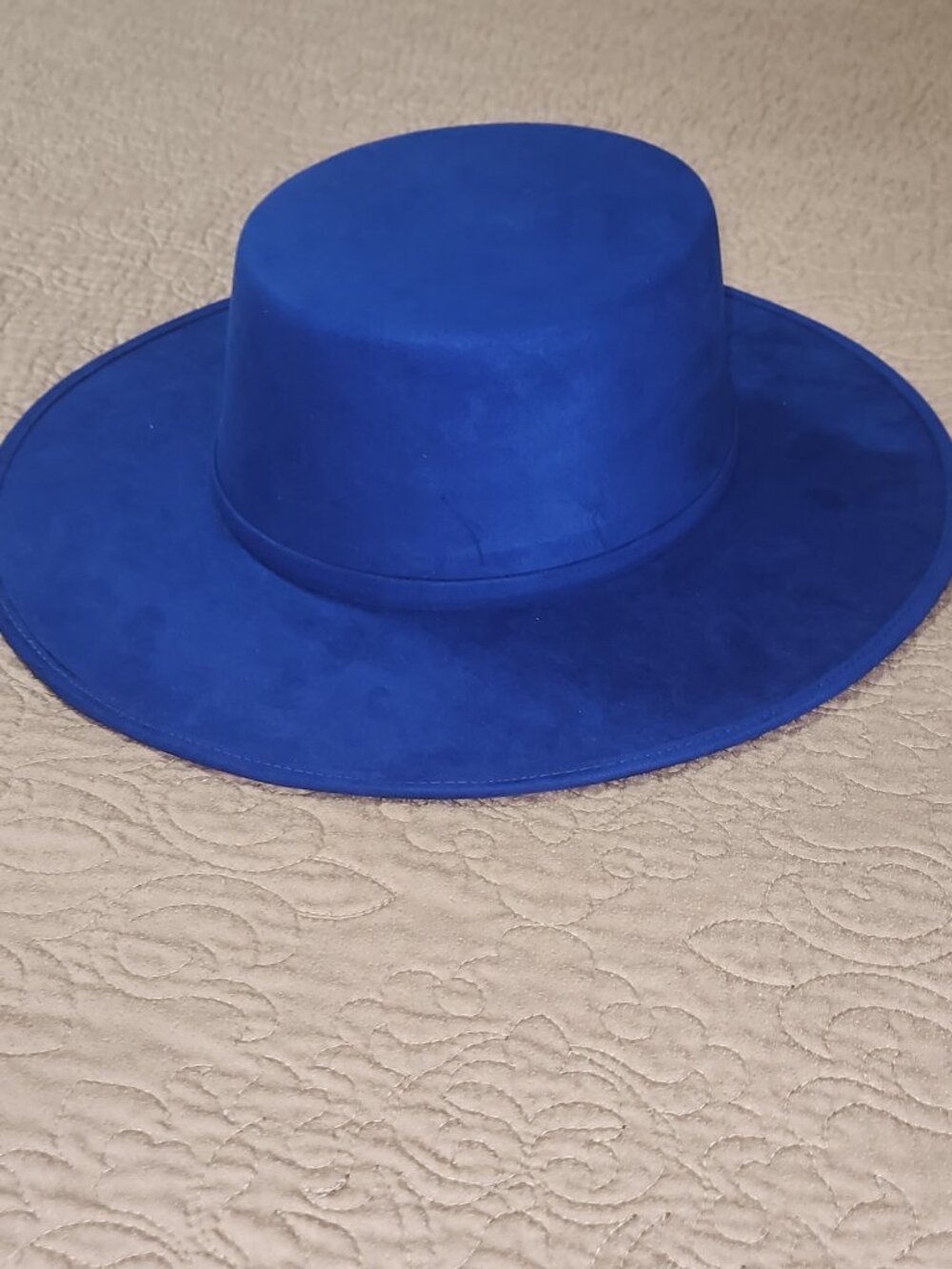 The LivinFearless Collection Royal Flat top Fedora